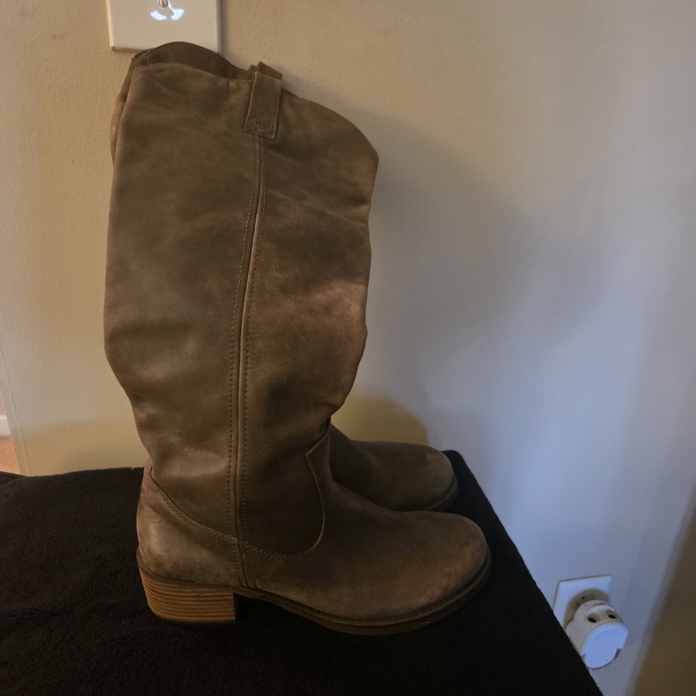 Lucky Brand Brown Leather Boots - Picture 5 of 5